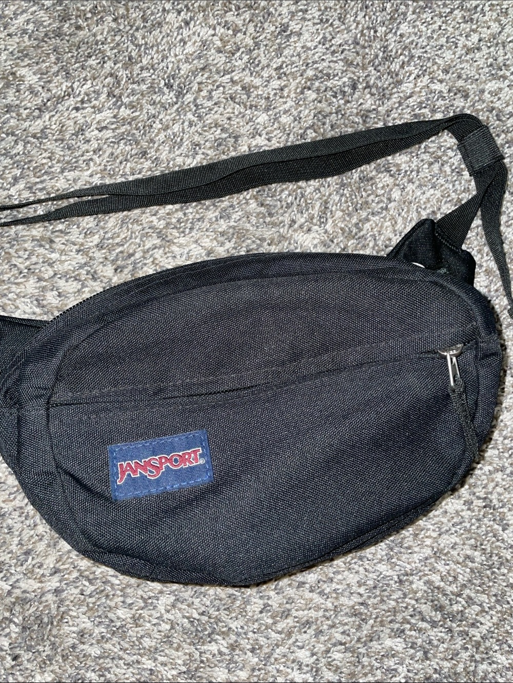 Jansport Black Waist Fanny Pack
